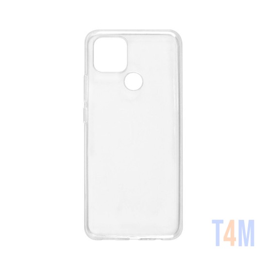 Capa de Silicone Macio para Oppo A15 Transparente